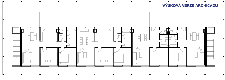Půdorys 2.NP