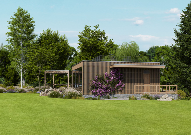 Sauna – exteriér 1