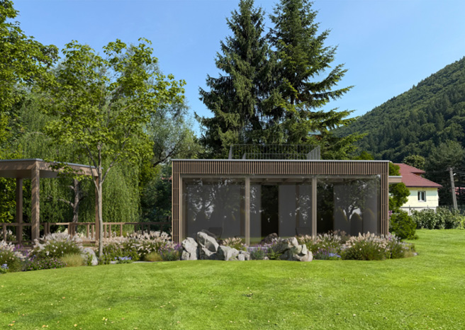 Sauna – exteriér 3